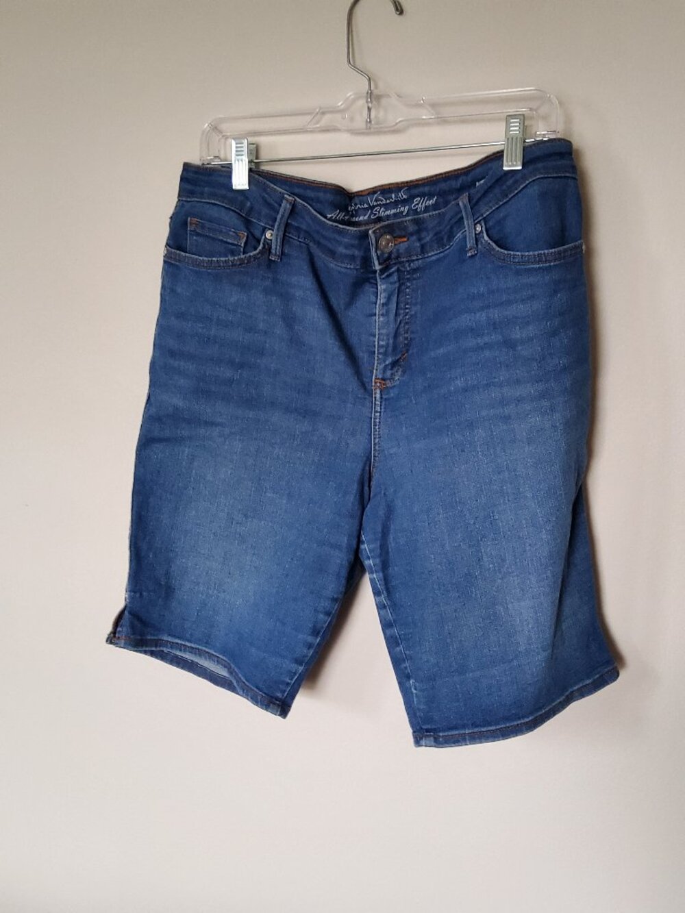Denim Jean Bermuda shorts size 12